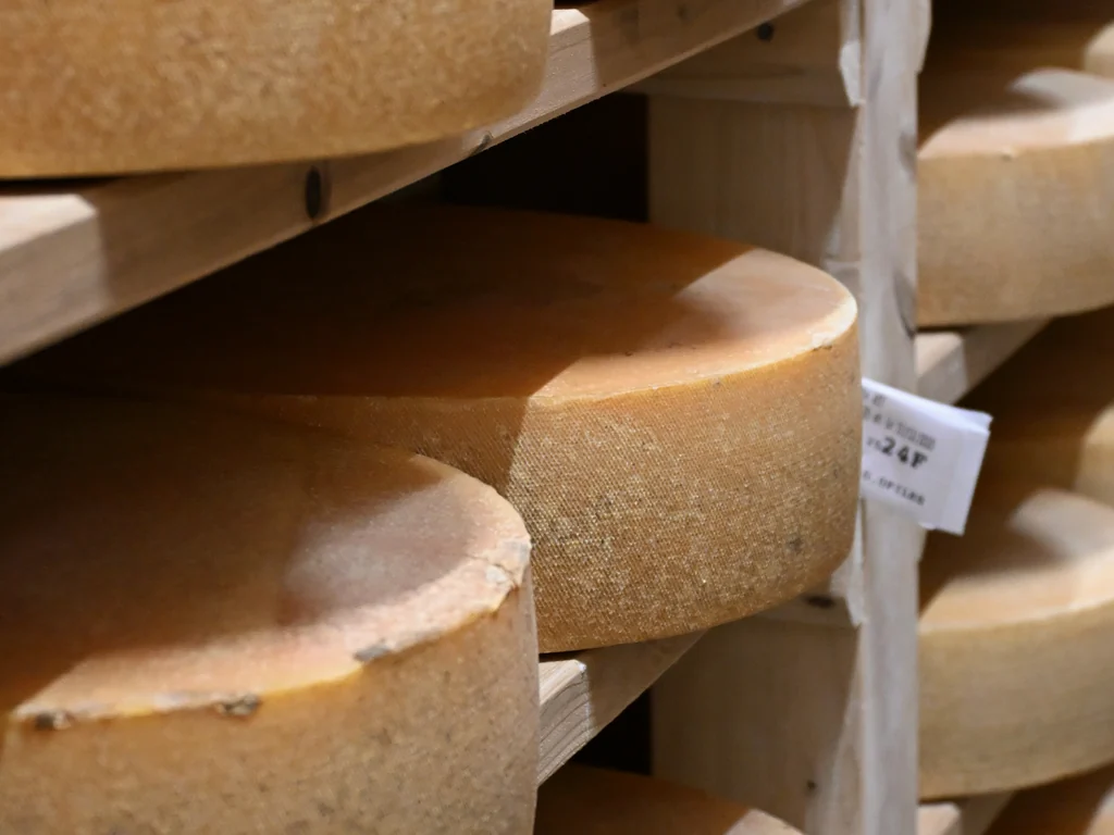 Bergkäse am Stück